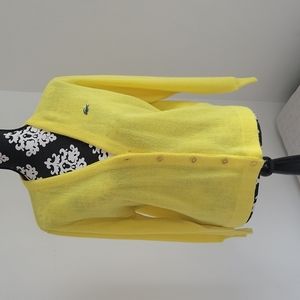 Haymarket Vintage yellow cardigan, Size Small